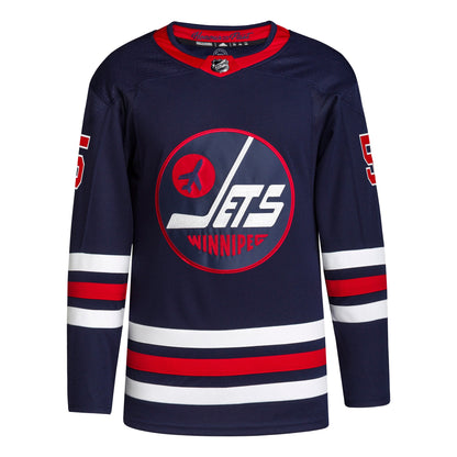 Mark Scheifele Winnipeg Jets 2021/22 Alternate Primegreen Authentic Pro Player Jersey - Navy