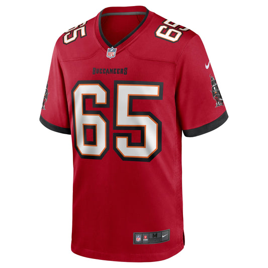 Alex Cappa Tampa Bay Buccaneers Game Jersey - Red