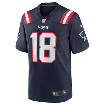 Matthew Slater New England Patriots Game Jersey - Navy