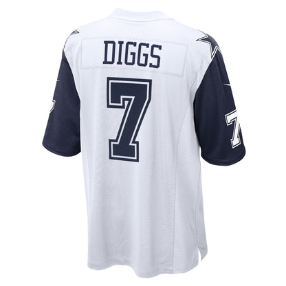 Trevon Diggs Dallas Cowboys Alternate Game Jersey - White