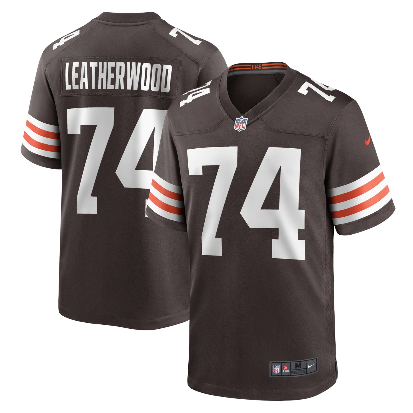 Alex Leatherwood Cleveland Browns Team Game Jersey - ?Brown