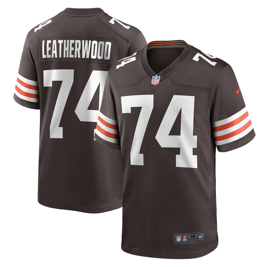 Alex Leatherwood Cleveland Browns Team Game Jersey - ?Brown