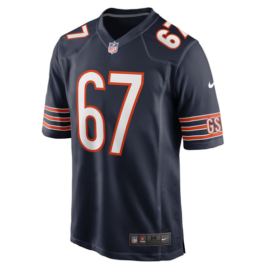 Dan Feeney Chicago Bears Team Game Jersey - ?Navy