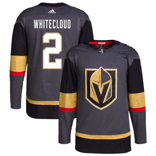 Zach Whitecloud Vegas Golden Knights Alternate Authentic Pro Jersey - Gray