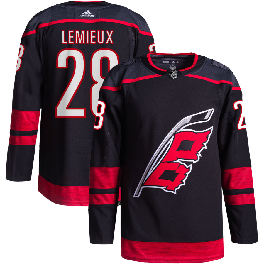 Brendan Lemieux Carolina Hurricanes Alternate Primegreen Authentic Pro Jersey - Black