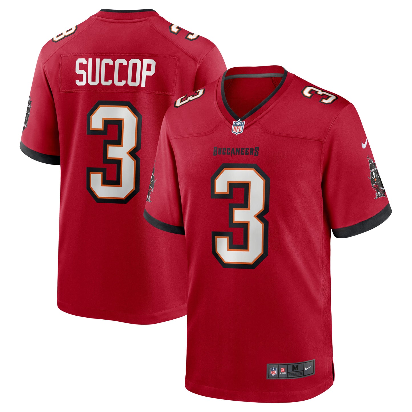 Ryan Succop Tampa Bay Buccaneers Team Game Jersey - Red