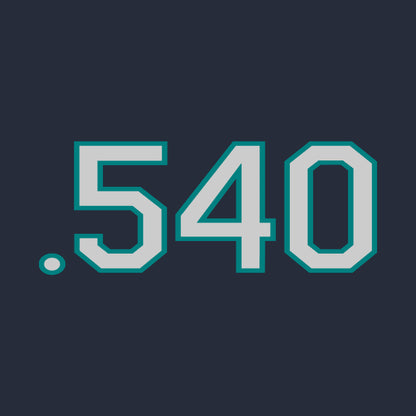Mariners 540 Winning Percentage Hoodie