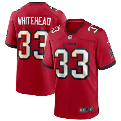 Jordans Whitehead Tampa Bay Buccaneers Game Player Jersey - Red