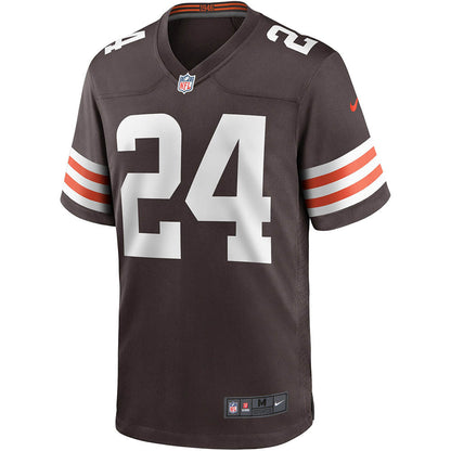 Men's Cleveland Browns Nick Chubb Game Player Jersey Brown