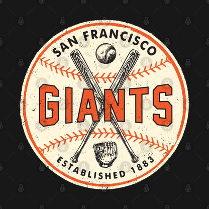 Retro San Francisco Giants 2 By Buck Tee Hoodie