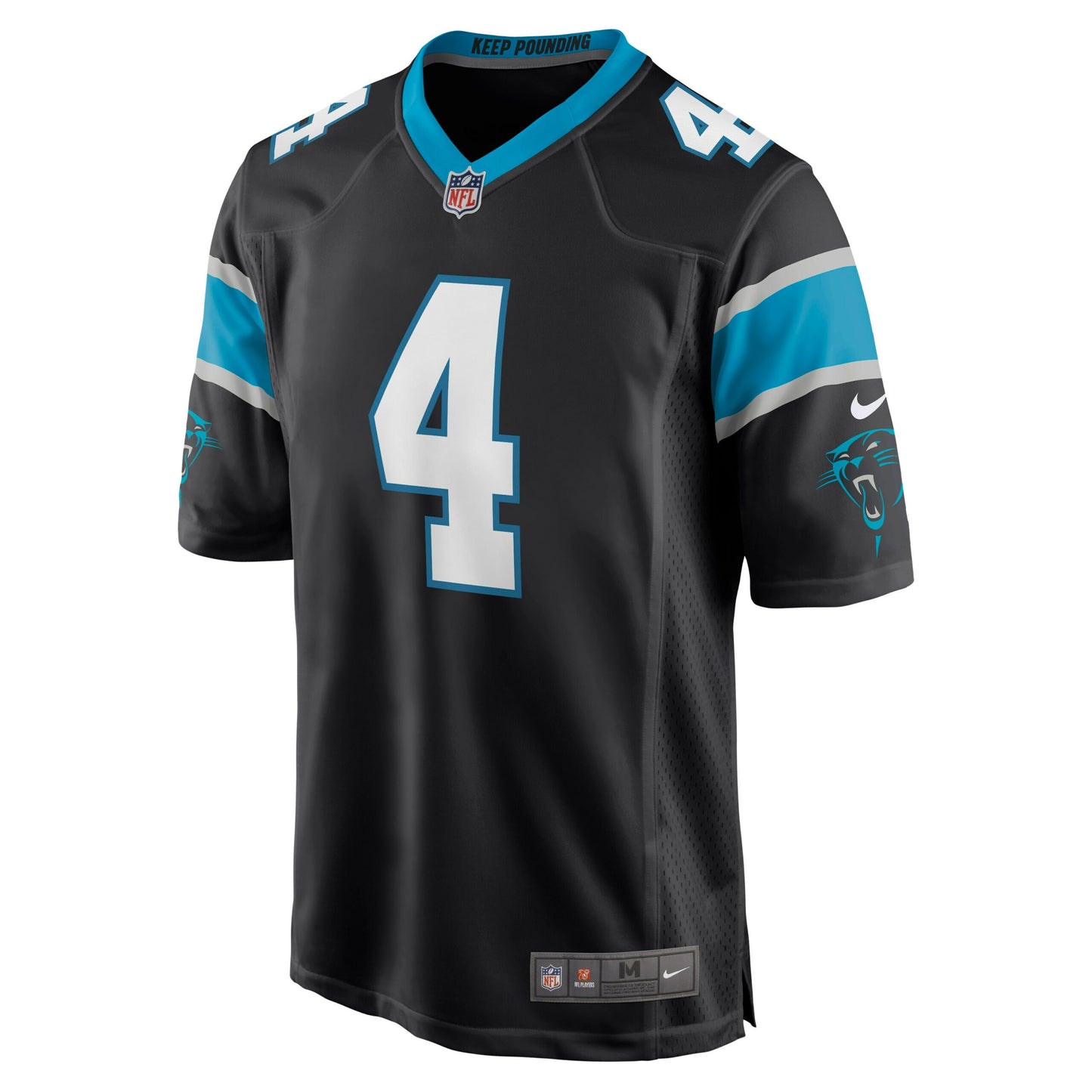 Joey Slye Carolina Panthers Game Jersey - Black