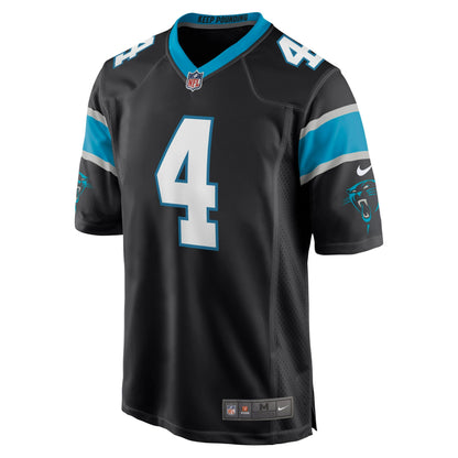 Joey Slye Carolina Panthers Game Jersey - Black