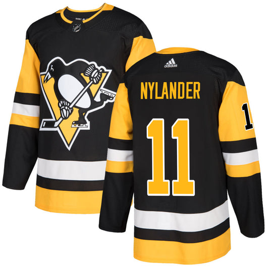 Alex Nylander Pittsburgh Penguins Authentic Jersey - Black