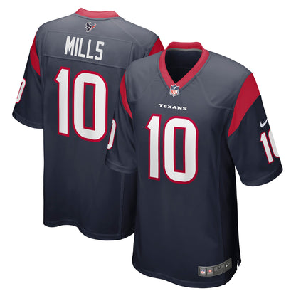 Davis Mills Houston Texans Player Game Jersey - Navy