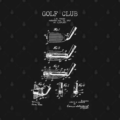 Golf Club Patent Hoodie
