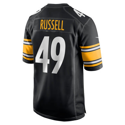 Chapelle Russell Pittsburgh Steelers Game Player Jersey - Black
