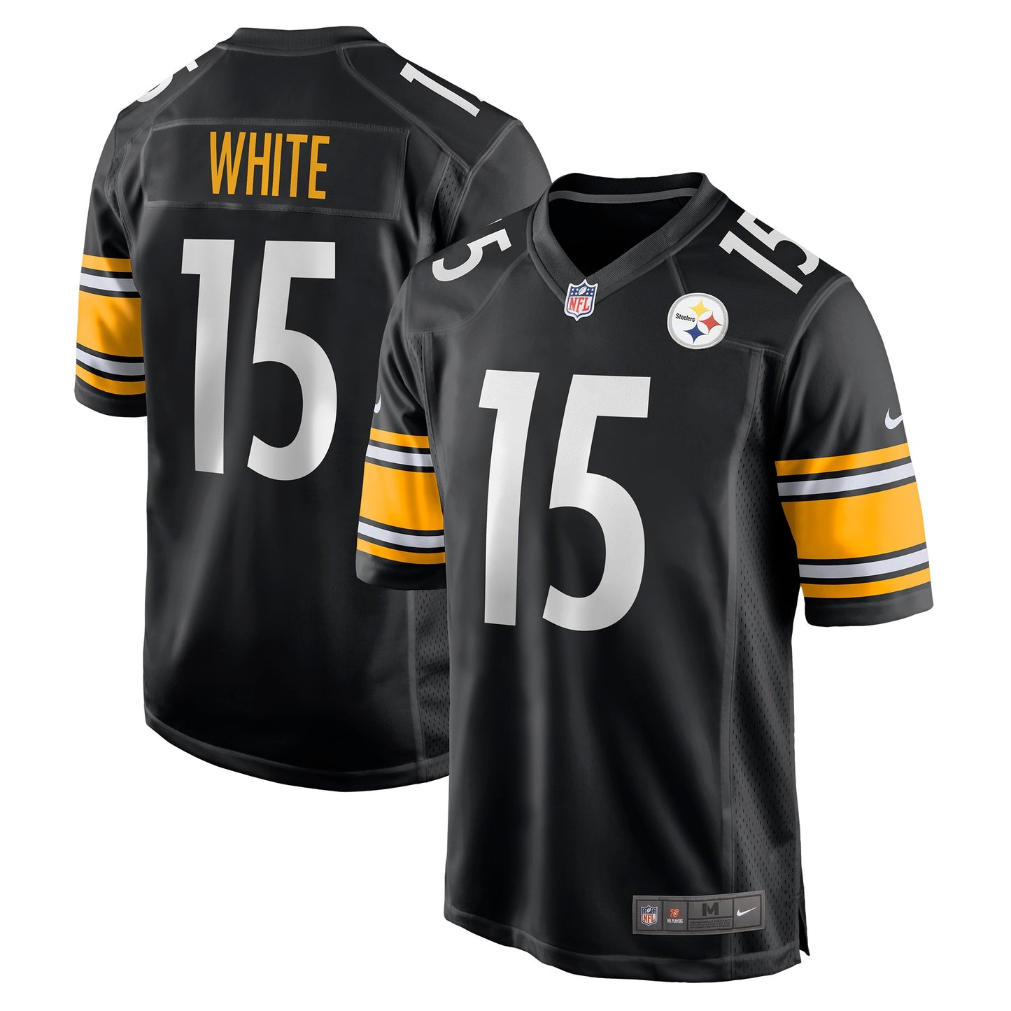 Cody White Pittsburgh Steelers Game Jersey - Black