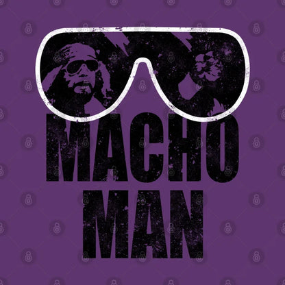 Macho Man - Distressed T-Shirt