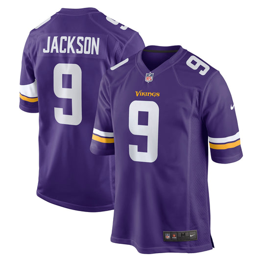 Trishton Jackson Minnesota Vikings Game Jersey - Purple