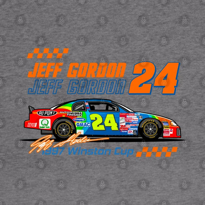 Jeff Gordon 24 Nascar Vintage Hoodie