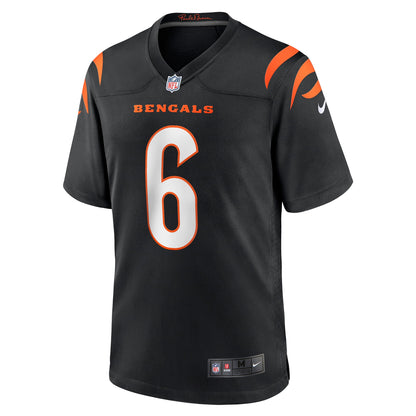 Jake Browning Cincinnati Bengals Game Jersey - Black