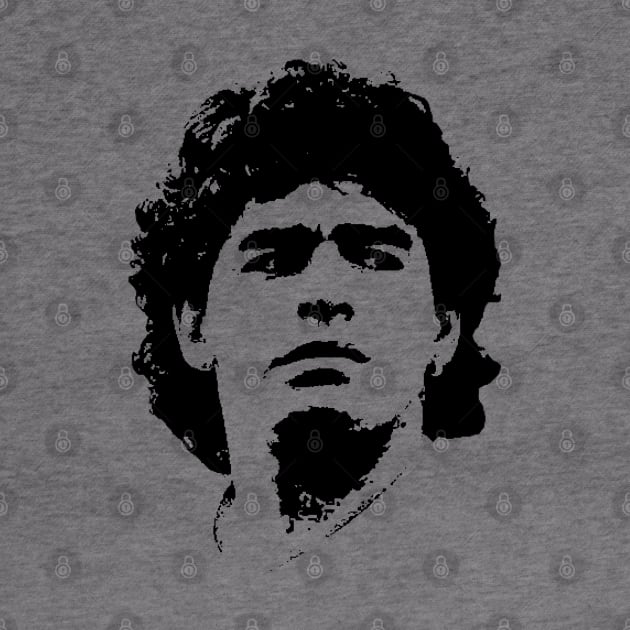 Diego Maradona Pop Art Portrait Hoodie