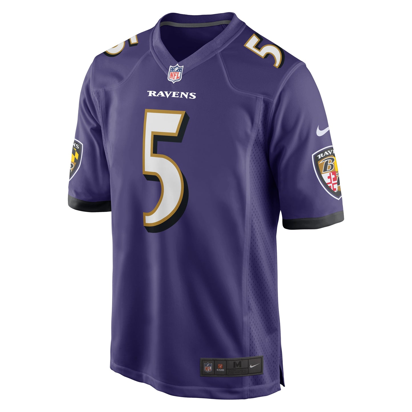 Jalyn Armour-Davis Baltimore Ravens Game Player Jersey - Purple