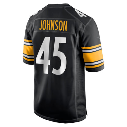 Buddy Johnson Pittsburgh Steelers Player Game Jersey - Black