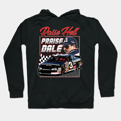 Dale Earnhardt Raise Hell Praise Retro 90S Hoodie
