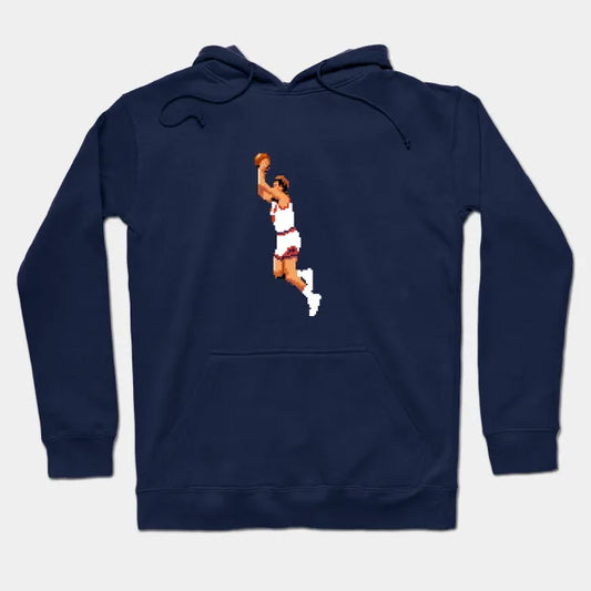 Tom Chambers Best Dunk Ever Pixel Hoodie