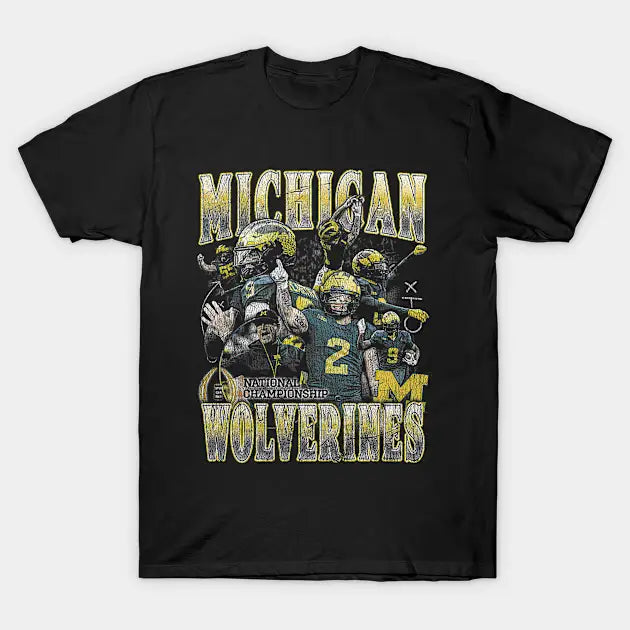 Michigan National Championship Vintage T-Shirt