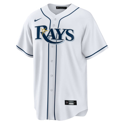 Tampa Bay Rays Home Replica Custom Jersey - White