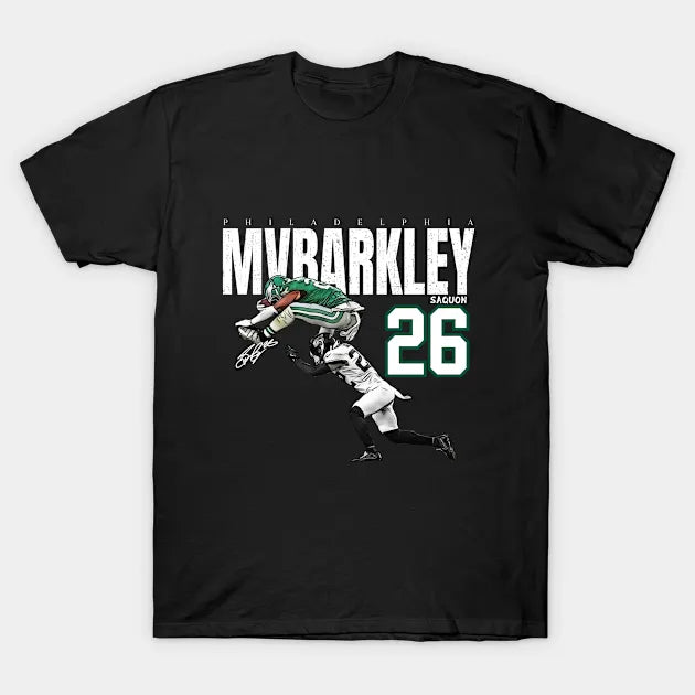 Mvp Barkley Saquon #26 Football Cartoon T-Shirt