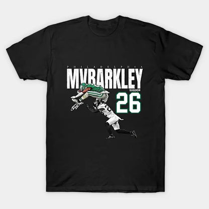 Mvp Barkley Saquon #26 Football Cartoon T-Shirt