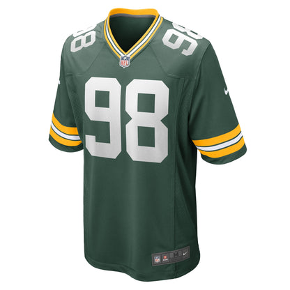 Chris Slayton Green Bay Packers Game Player Jersey - Green