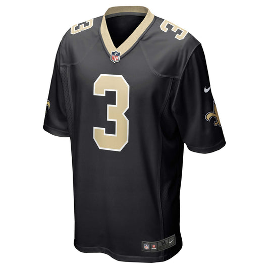 Wil Lutz New Orleans Saints Game Jersey - Black