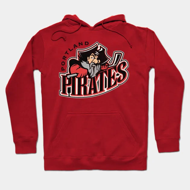 Defunct Portland Pirates Hockey Team Hoodie