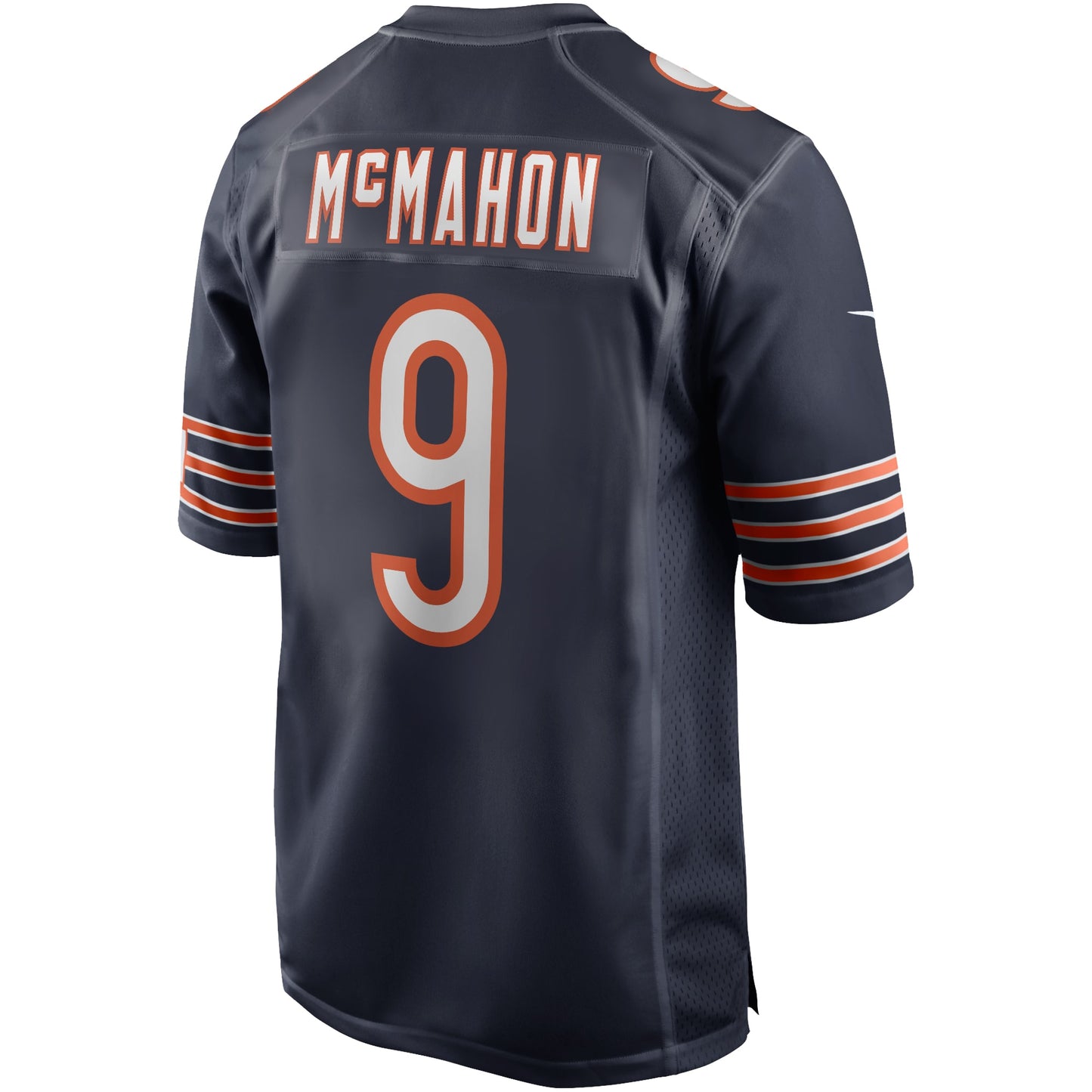 Jim McMahon Chicago Bears Game Retired Player Jersey - Navy