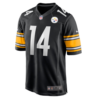 George Pickens Pittsburgh Steelers Game Player Jersey - Black