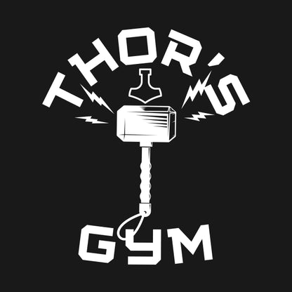 Viking God Thor'S Gym Club T-Shirt