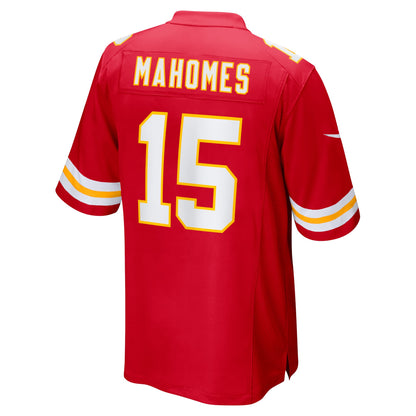 Patrick Mahomes Kansas City Chiefs Super Bowl LVII Patch Game Jersey - Red