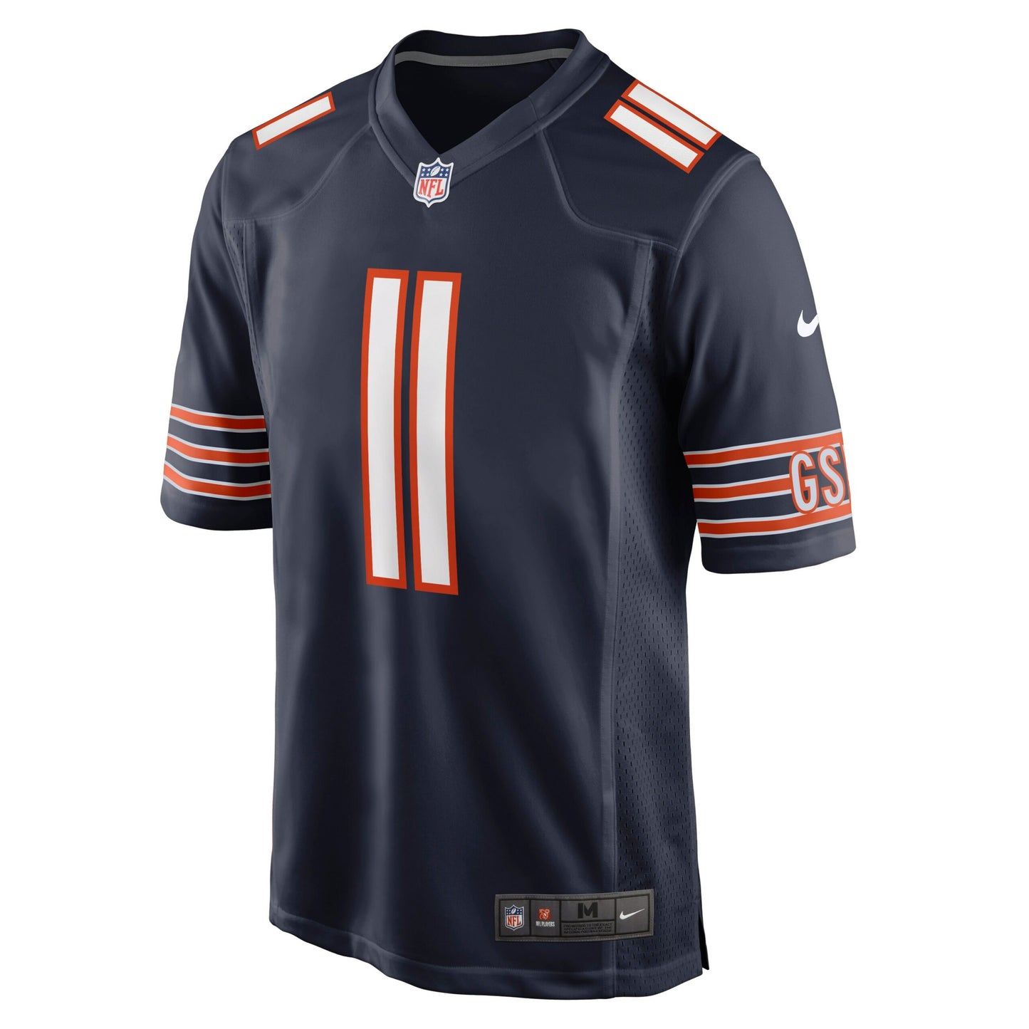 Darnell Mooney Chicago Bears Game Jersey - Navy