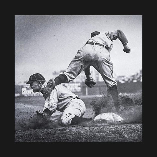 Ty Cobb Slides Into Third Hoodie