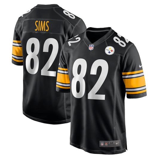 Steven Sims Pittsburgh Steelers Game Jersey - Black