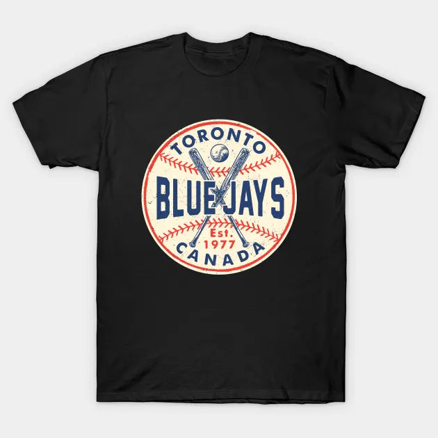 Vintage Canadian Blue Jays 1 By Buck Tee T-Shirt