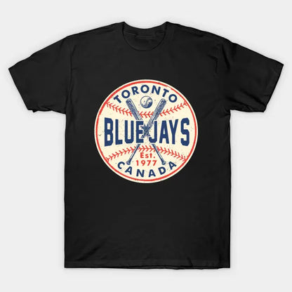 Vintage Canadian Blue Jays 1 By Buck Tee T-Shirt