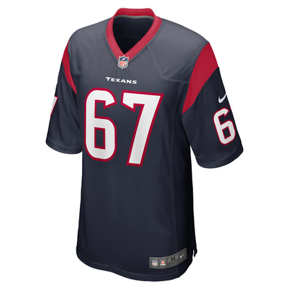 Nick Broeker Houston Texans Team Game Jersey - ?Navy