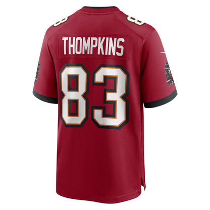 Deven Thompkins Tampa Bay Buccaneers Game Player Jersey - Red