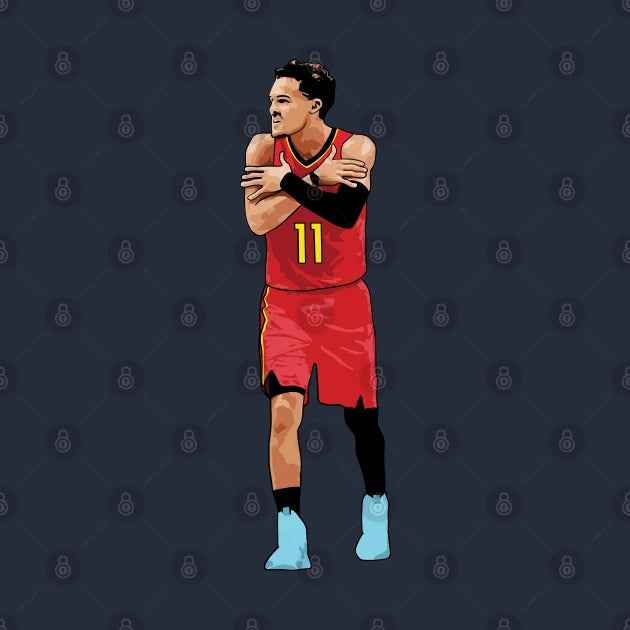Trae Young Pixel Freeze T-Shirt