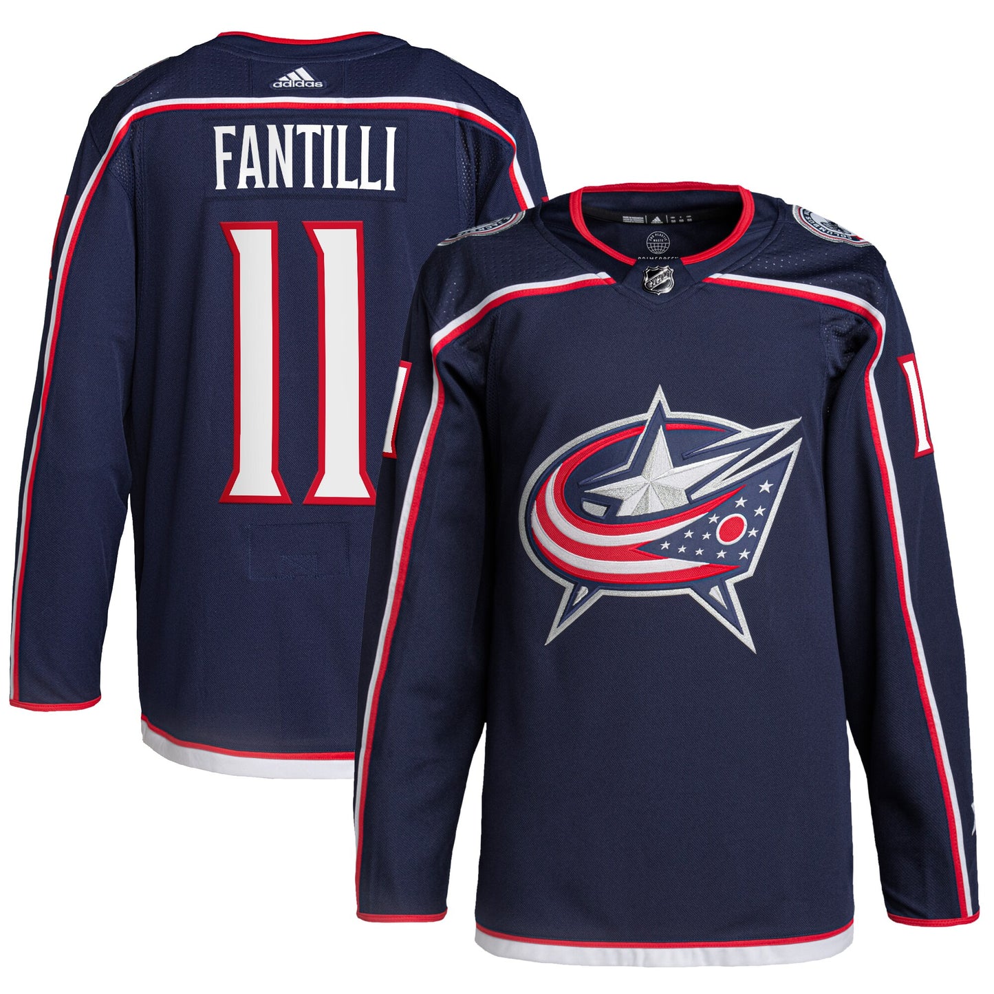 Adam Fantilli Columbus Blue Jackets Home Primegreen Authentic Pro Player Jersey - Navy